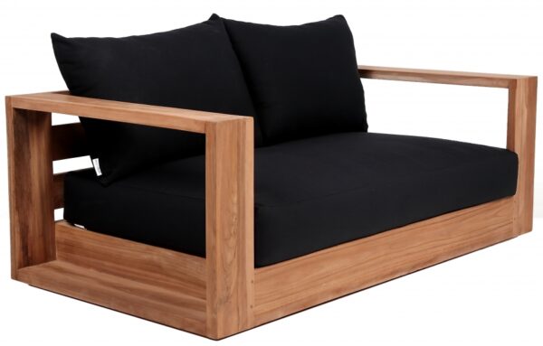 Tulum 63" Water Resistant Fabric Upholstered Outdoor Patio Sofa