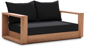 Tulum 63" Water Resistant Fabric Upholstered Outdoor Patio Sofa
