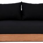 Tulum 63" Water Resistant Fabric Upholstered Outdoor Patio Sofa