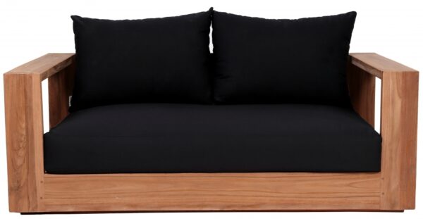 Tulum 63" Water Resistant Fabric Upholstered Outdoor Patio Sofa