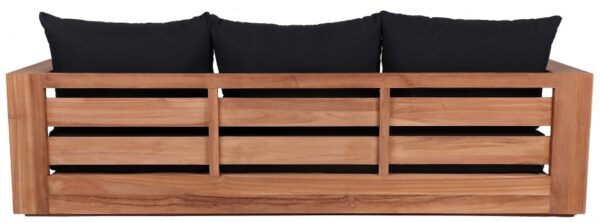 Tulum 87" Water Resistant Fabric Upholstered Outdoor Patio Sofa