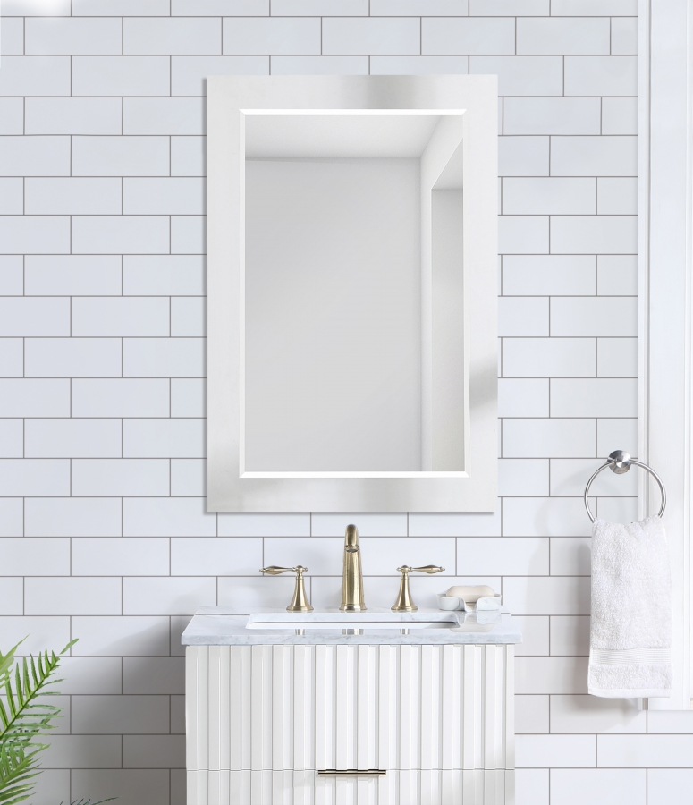 Monad Birch Veneer Frame Mirror