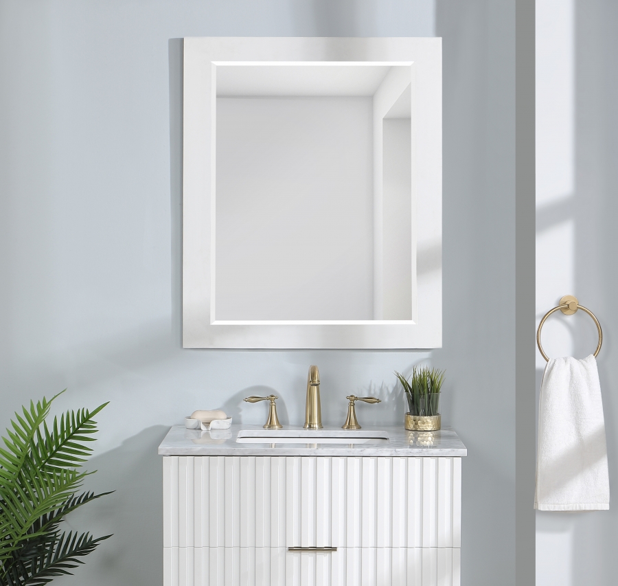 Monad Birch Veneer Frame Mirror