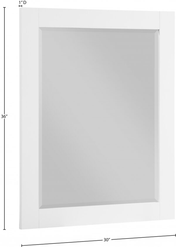 Monad Birch Veneer Frame Mirror