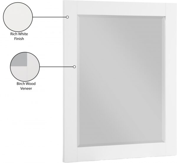 Monad Birch Veneer Frame Mirror