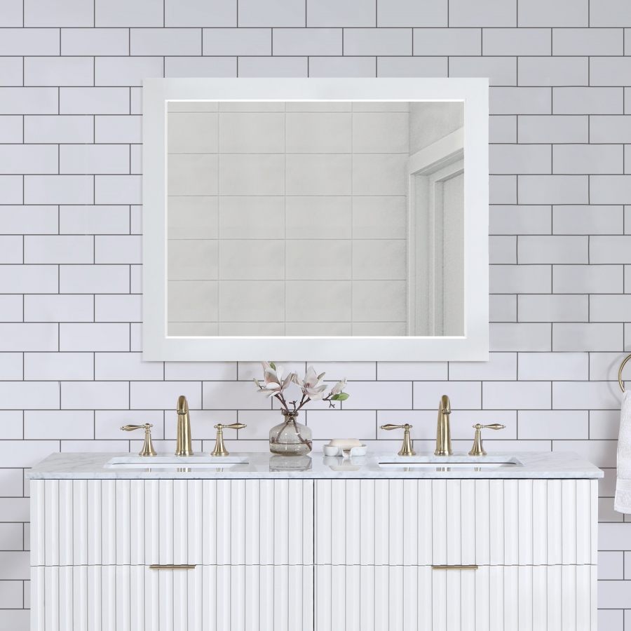 Monad Birch Veneer Frame Mirror