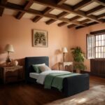 Sloan Velvet Upholstered Twin Bed