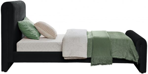 Sloan Velvet Upholstered Twin Bed