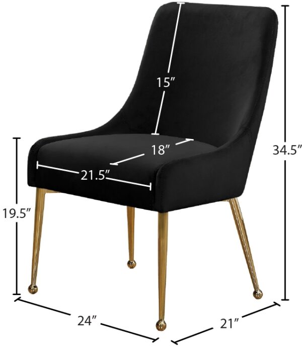 Owen Velvet Upholstered Dining Chair