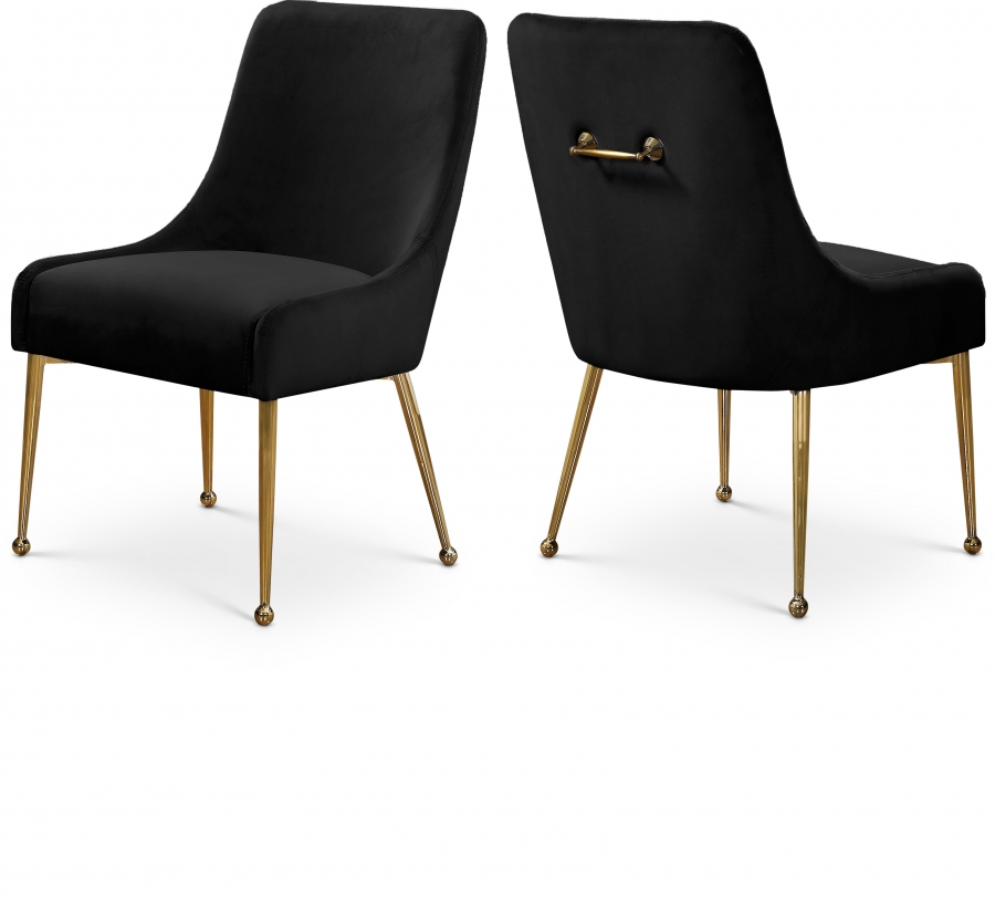Owen Velvet Upholstered Dining Chair