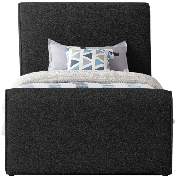 Stylus Boucle Fabric Upholstered Bed