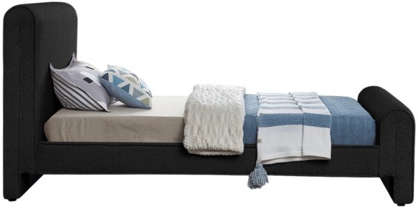 Stylus Boucle Fabric Upholstered Bed