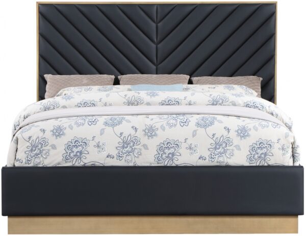 Casa Vegan Leather Upholstered Bed