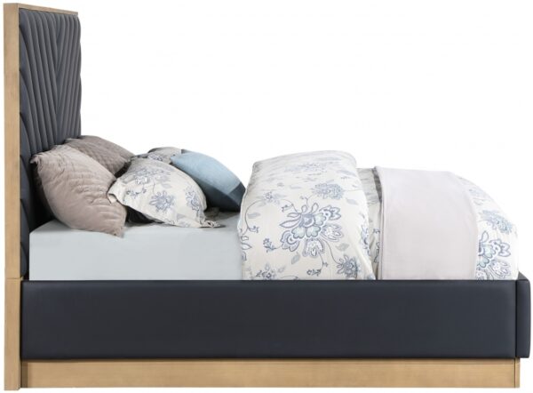 Casa Vegan Leather Upholstered Bed