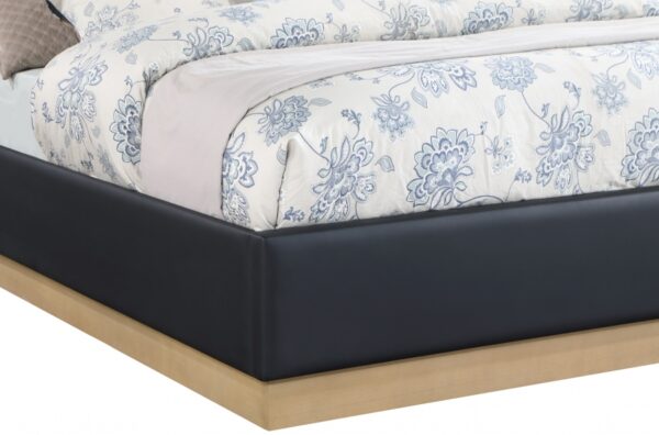 Casa Vegan Leather Upholstered Bed