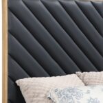 Casa Vegan Leather Upholstered Bed