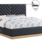 Casa Vegan Leather Upholstered Bed