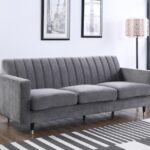 Lola 85" Velvet Upholstered Sofa