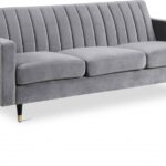 Lola 85" Velvet Upholstered Sofa