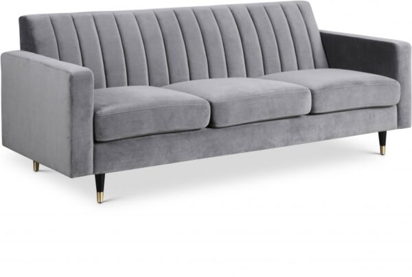 Lola 85" Velvet Upholstered Sofa