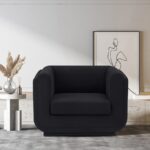 Kimora Linen Textured Fabric Upholstered Chair