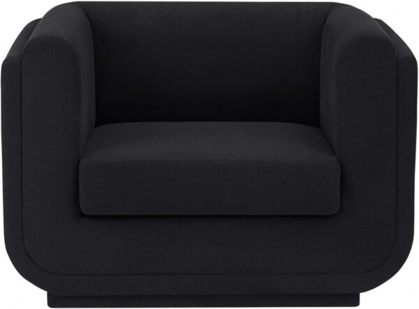 Kimora Linen Textured Fabric Upholstered Chair
