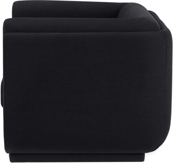 Kimora Linen Textured Fabric Upholstered Chair