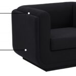 Kimora Linen Textured Fabric Upholstered Chair
