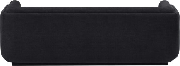 Kimora 86.5" Linen Textured Fabric Upholstered Sofa