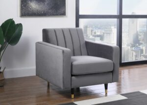 Lola Velvet Upholstered Chair