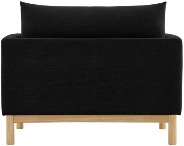 Langham Linen Textured Fabric Upholstered Chair