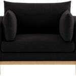 Langham Linen Textured Fabric Upholstered Chair