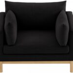 Langham Linen Textured Fabric Upholstered Chair