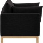 Langham Linen Textured Fabric Upholstered Chair