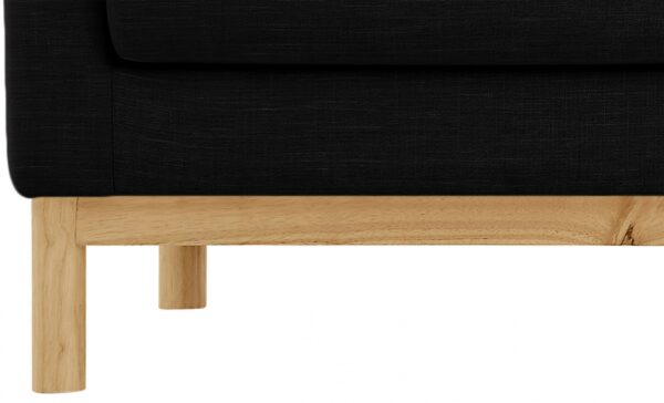 Langham Linen Textured Fabric Upholstered Chair