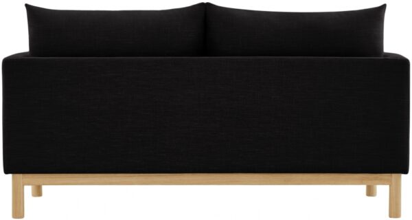 Langham 66" Linen Textured Fabric Upholstered Loveseat