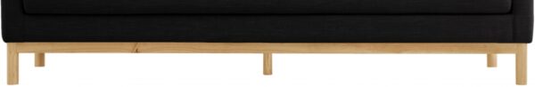 Langham 66" Linen Textured Fabric Upholstered Loveseat
