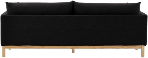 Langham 89.5" Linen Textured Fabric Upholstered Sofa