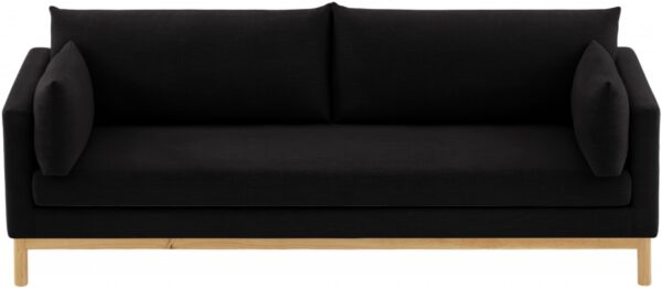 Langham 89.5" Linen Textured Fabric Upholstered Sofa