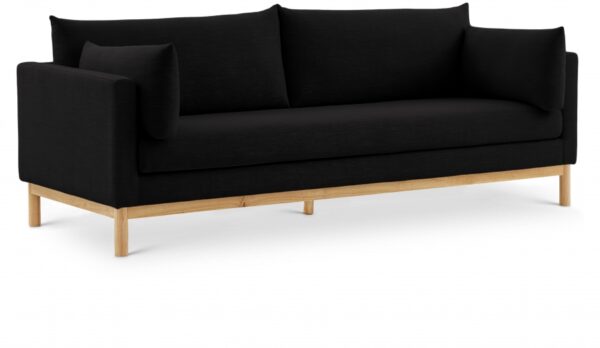Langham 89.5" Linen Textured Fabric Upholstered Sofa