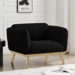 Nolita Boucle Fabric Upholstered Chair