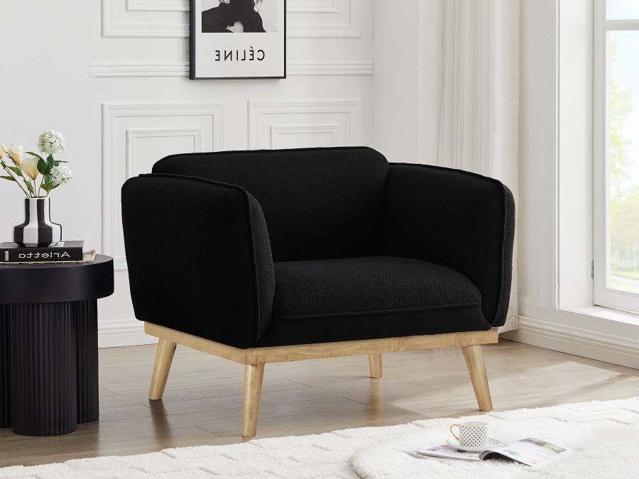 Nolita Boucle Fabric Upholstered Chair