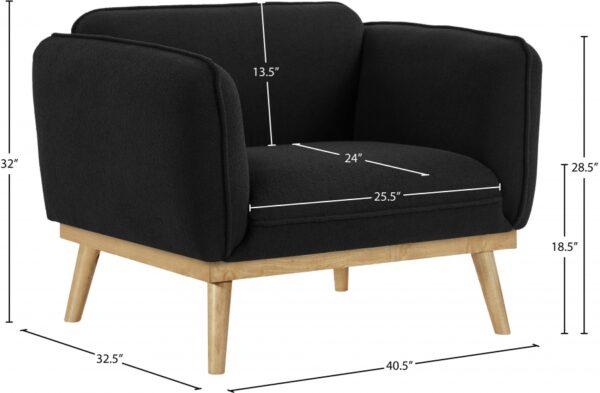 Nolita Boucle Fabric Upholstered Chair