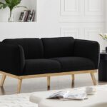 Nolita 62.5" Boucle Fabric Upholstered Loveseat