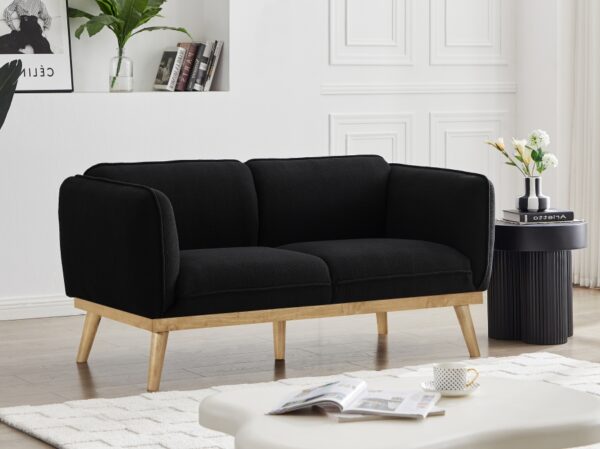 Nolita 62.5" Boucle Fabric Upholstered Loveseat