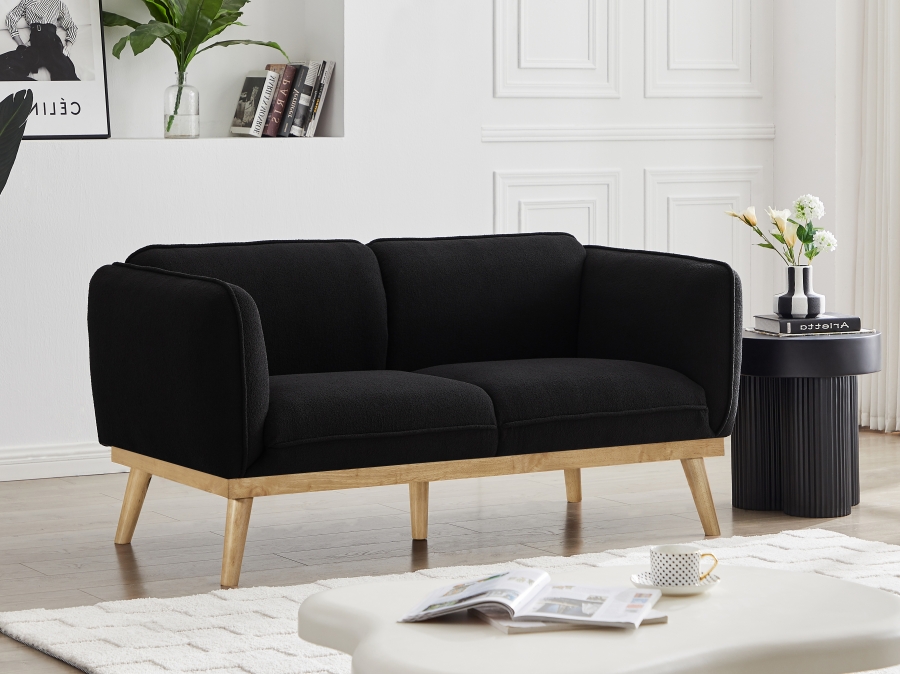 Nolita 62.5" Boucle Fabric Upholstered Loveseat