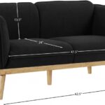 Nolita 62.5" Boucle Fabric Upholstered Loveseat