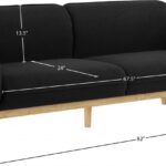 Nolita 82" Boucle Fabric Upholstered Sofa