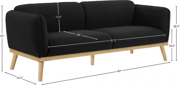 Nolita 82" Boucle Fabric Upholstered Sofa
