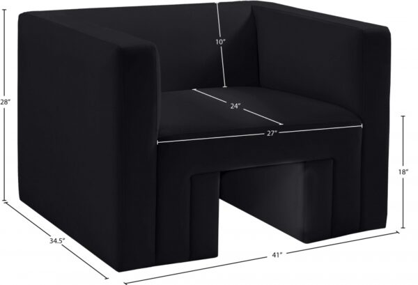 Henson Velvet Upholstered Chair